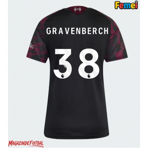 Liverpool Ryan Gravenberch #38 Tricou Fotbal Replică 2026-27 Femei Treilea Liverpool Ryan Gravenberch #38 Tricou Fotbal Replică 2026-27 Femei Treilea